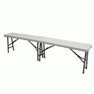 Banc pliant HDPE Nimes 182cm -_1