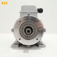 Moteur électrique triphasé 230/400V - 1,5 kW - 1500 tr/min - ALMO MH390L4B34 - Aluminium - Bride B34_1