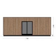 Studio de jardin - Boximby - 24 m² - Bois Douglas français PEFC - Garantie 10 ans_1