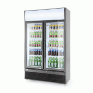 Armoire réfrigérée avec caisson lumineux 2portes vitrées 618L ARKTIC HENDI_1