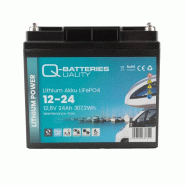 Batterie Lithium Q-Batteries Akku LifePO4 12-24 12,8V 24Ah_1