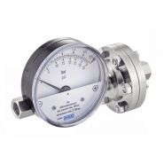 Manomètre différentiel - Modèle 7330 - Raccords inox 304 femelles BSP - Plage de température 0°C à +100°C - Norme EN 837-1_1