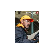 Casquette anti-heurt type base-ball - Coque ABS - Orange haute-visibilité - Norme EN 812_1