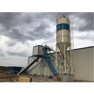 Promax C60+ - Centrale à béton 45 m³/h avec mélangeur Panmikser et silo jusqu'à 200 tonnes_1