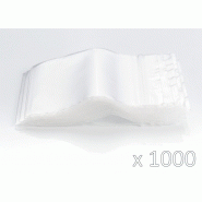 Sachets plastiques transparents zip - 25 tailles disponibles - Contact alimentaire - Hermétiques_1