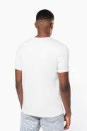 T-shirt manches courtes col V homme - Réf : K3014 - Kariban - 97% coton / 3% élasthanne_1
