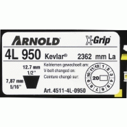 Courroie trapézoïdale X-Grip V - type 4L950_1