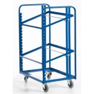 Chariot porte bac - Kalidesk - 200 kg - Norme Europe - CC001-0466_1