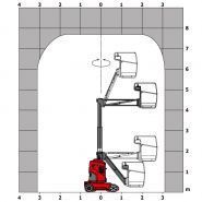 80 VJR - Nacelle élévatrice articulée Manitou - Capacité de levage 200 kg avec équipements standards et optionnels_1