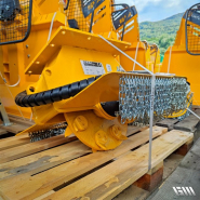 Dessoucheuse hydraulique ORSI - Compatible mini-pelles, chargeuses et tractopelles de 1.5 à 13 tonnes - Disque de 400 à 540 mm_1