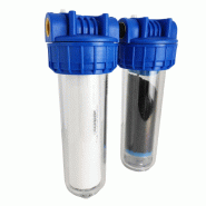 Double porte filtre à eau 9