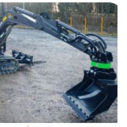 Godet curage fixe pour rotator_1