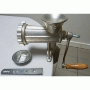 Hachoir à viande manuel en fonte d'acier_1