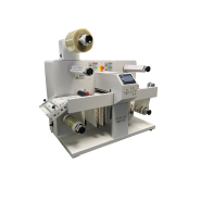 Système de découpe d'étiquettes numérique - Valloy Duoblade Petit - Deux têtes automatiques réglables et lames circulaires pour refente_1