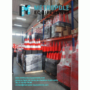 Cône de chantier 30 cm sans bande - PACK de 10 cônes_1