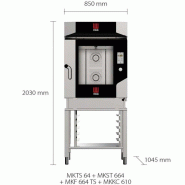 Four mixte électrique MILLENIAL Touch Screen - 6x GN 1/1 & EN 60x40 - Tactile | Eka - MKF616TS_1