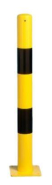 Poteau de protection fixe - Ø 89, Ø 159 ou Ø 273 mm - Hauteur 900 à 1500 mm - Platine 180x180 mm ou 400x400 mm_1