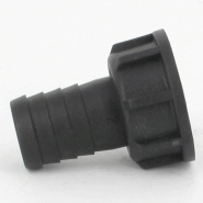 Raccord annelé - Droit F 3/4