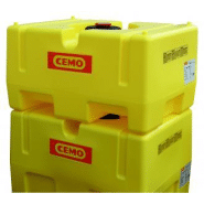 Cuve de transport eau rectangulaire : 200 litres - 306891_1