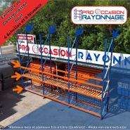 Rack à palettes sur mesure FERALCO - Configurable selon vos besoins, capacité 2,4 tonnes par niveau_1