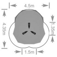 Collection de cerceaux Zingo pour aires de jeux - réf 8019865 - Hags - Vert - Scellement béton_1