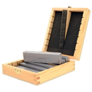 Jeu de cales de fraisage en acier trempé - pas de 5 mm - 200 x 8 mm - précision 0,01 mm_1