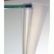 Joint d'étanchéité longue lèvre - 200 cm - pour verre de 6 à 8 mm - Translucide_1