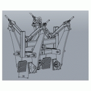 Pince à bordure de protection routes et autoroutes - CMU 4.5 tonnes - Référence 1086.1_1