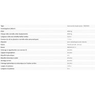 Plateau fourragers semi-porté - Robust 2000 - 8m - PTAC 9 950 kg - châssis renforcé et plancher acier antidérapant_1