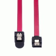 ROLINE Câble SATA 6.0 Gbit/s interne avec attache, coudé, 0,5 m_1