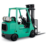 Chariot élévateur gaz à bandage Mitsubishi FGC25N - 2500 kg - Pour surfaces lisses - Ergonomique et performant_1