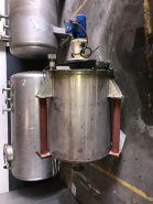 Cuve inox 316l 500 litres d'occasion avec agitation - référence : c5927_1