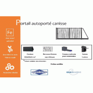 Portail autoporté canisse - 3000 / 1500_1