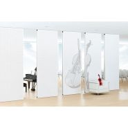 Variflex Acoustic - Cloisons mobiles Dorma Hüppe Raumtrennsysteme GmbH + Co. KG - Microperforation 1,5 mm - Absorption acoustique performante_1