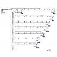 Xt6012l-8-ce grue à tour - xcmg -longueur de la flèche 60m max. - capacité de levage 8t_1