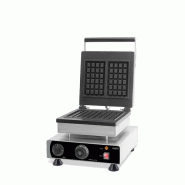 Gaufrier 2pcs gaufre de bruxelles l305 7540.0055 COMBISTEEL_1