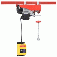 Vidaxl palan électrique avec télécommande sans fil 1000 w 300/600 kg 146505_1