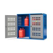 259069W - Armoire pour bouteilles de gaz LB 8 - Extérieur, acier galvanisé, stockage sécurisé_1
