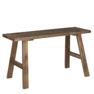 Banc en bois recyclé 80x36,5x44 cm_1