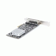 Carte Réseau PCIe à  4 Ports 2,5 Gbps NBASE-T, Intel I225-V - Carte Réseau pour PC - Carte Réseau Eth_1