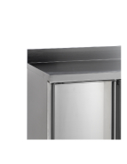 Desserte réfrigérée négative 4 portes adossée - TEFCOLD - Inox AISI304 - 460L - Classe climatique 4 - R290_1