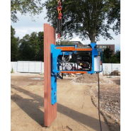 Palonnier à ventouse basculant autonome pour la pose de dalles de façade en pierre poreuse_2