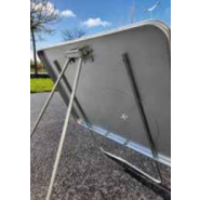 Panneau de signalisation type KC1 RB - disque rotatif des distances 100 à 900 m - panneaux 800x600 mm et 1600x1200 mm_1