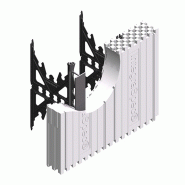 Panneau standard coffrage isolant - integraspec - l122xl6,35xh31,12cm_1