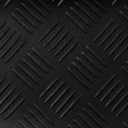 Vidaxl tapis en caoutchouc antidérapant 1,5x4 m 3 mm quadrillage 143948_1