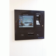 Borne d'accueil interfacée pms et serrure pour hôtel_1