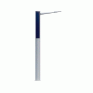 Lampadaire urbain solaire Zenit LAT 1 - LED 30W - Aluminium et acier galvanisé - Hauteur 5 m_1