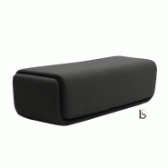 Pouf - table basse Basket - Softline - Grand, Feld Anthracite 610_1