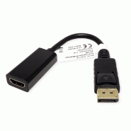 Value adaptateur displayport - hdmi, dp m-hdmi f_1