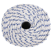 Vidaxl corde de bateau blanc 10 mm 100 m polypropylène 152296_1